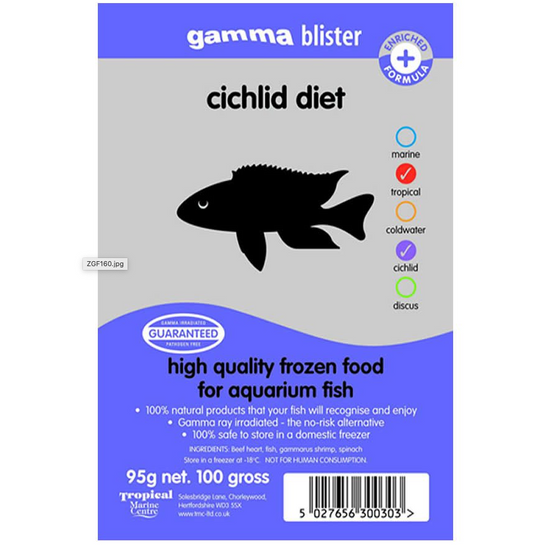 Gamma Blister Cichlid Diet