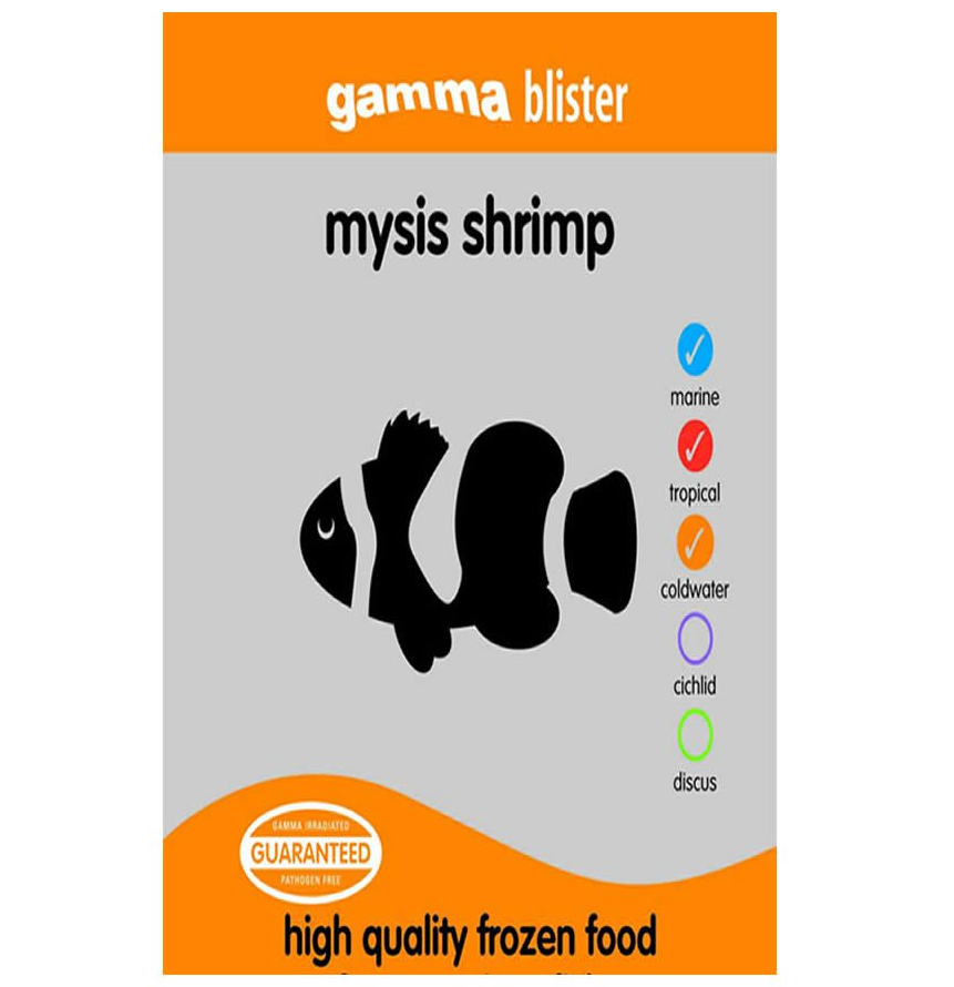 Gamma Blister Mysis Shrimp