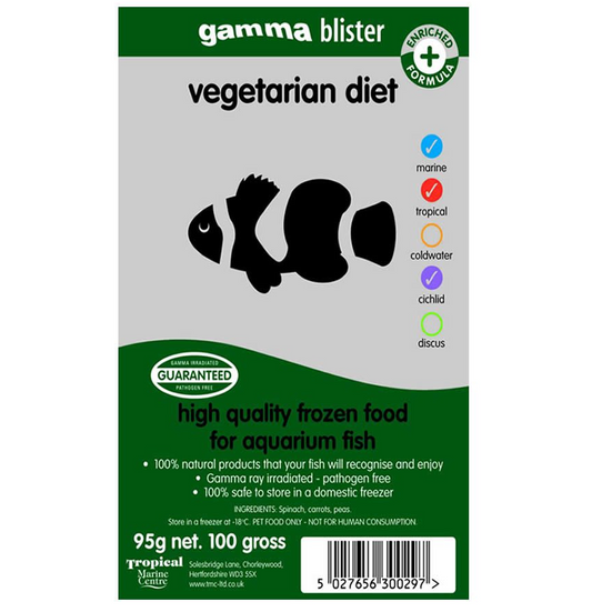 Gamma Blister Vegetarian Diet