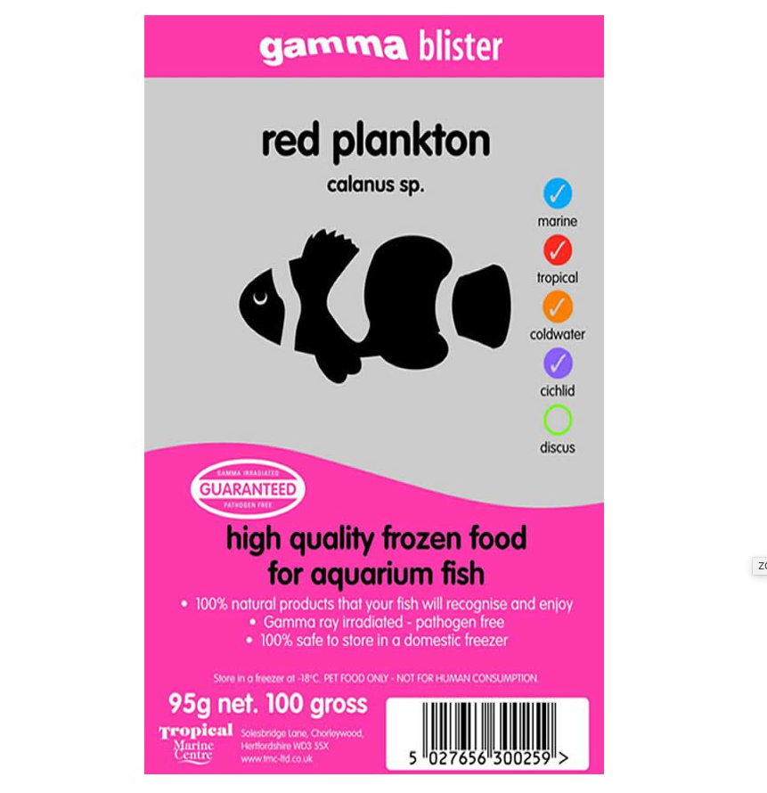 Gamma Blister Red Plankton